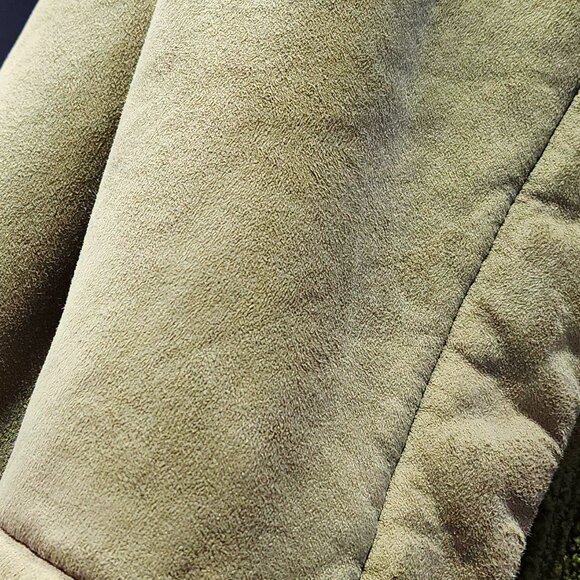 Green full length coat - Picture 7 of 9